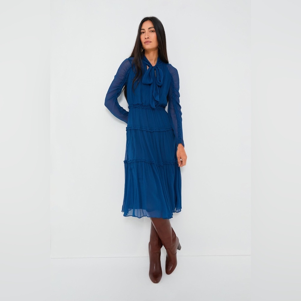 U3 ULLA JOHNSON
Sapphire Idalia Dress - Picture 5 of 16
